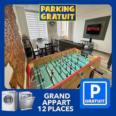 22 Chic & Cosy Grand Appart 92M2 Parking Gratuit Hypercentre Netflix Saint-Etienne (Loire) Exterior foto