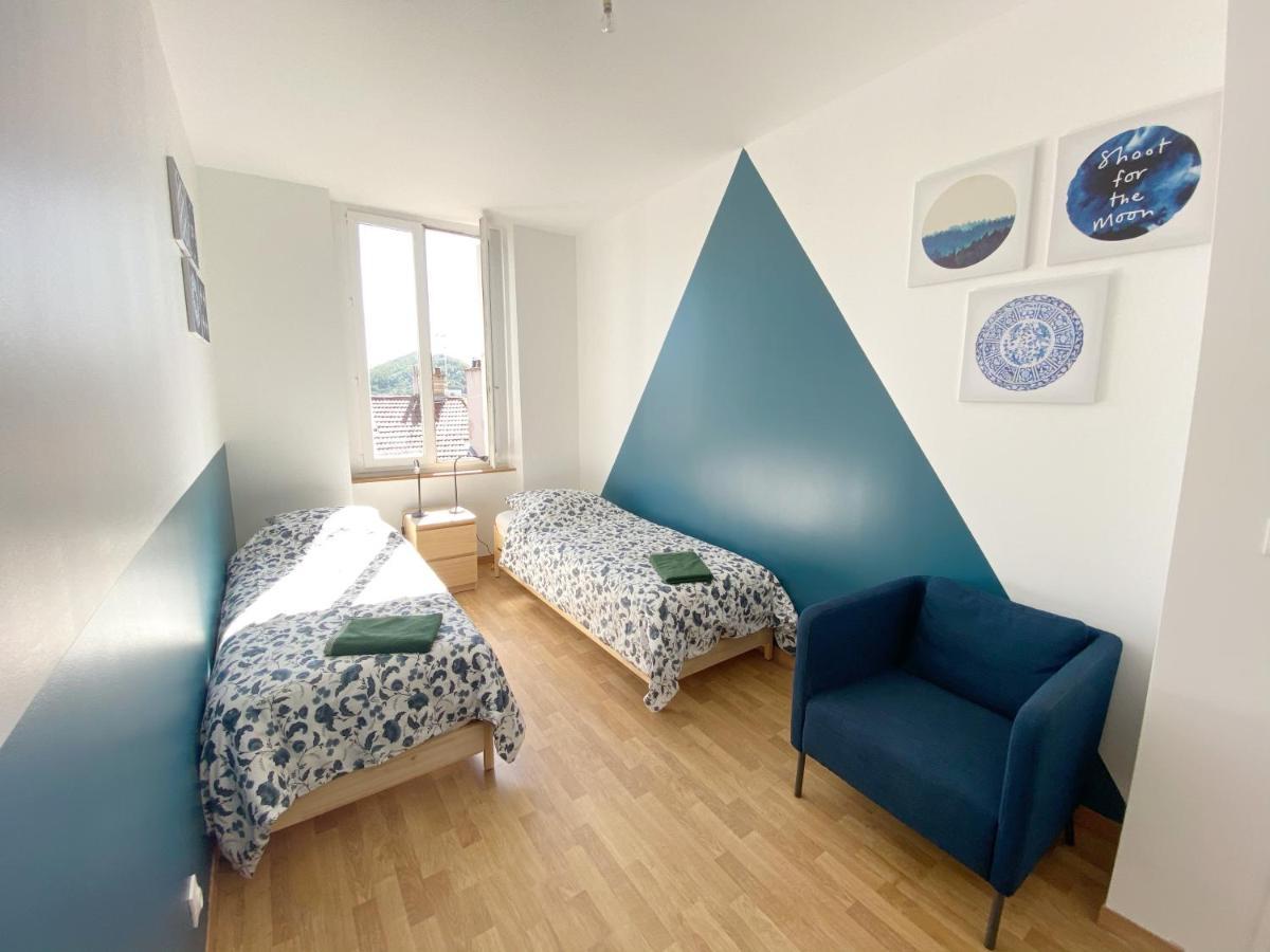 22 Chic & Cosy Grand Appart 92M2 Parking Gratuit Hypercentre Netflix Saint-Etienne (Loire) Exterior foto