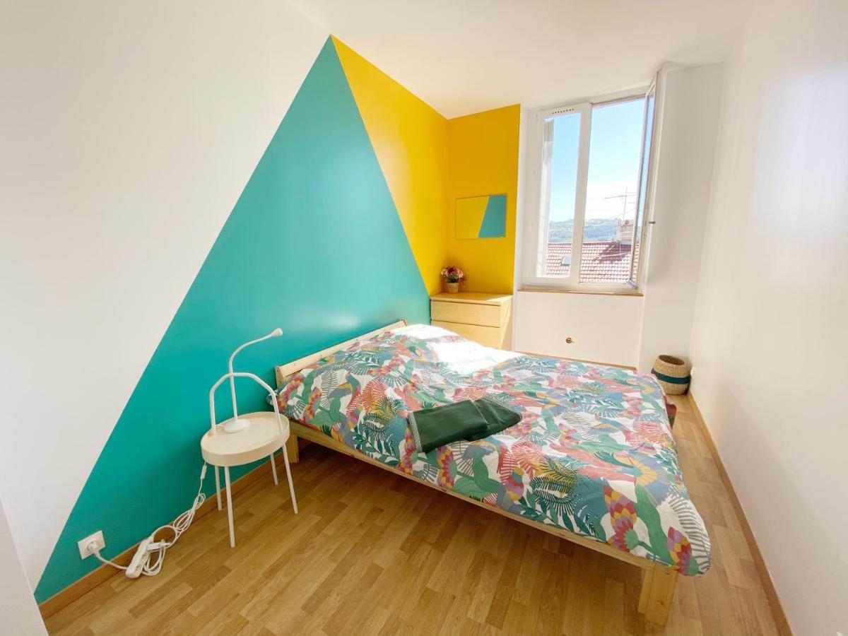 22 Chic & Cosy Grand Appart 92M2 Parking Gratuit Hypercentre Netflix Saint-Etienne (Loire) Exterior foto